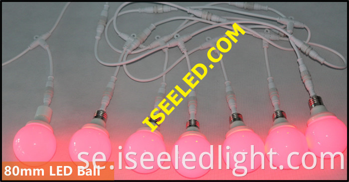 Color Changing Colorful 3w Led Bulb